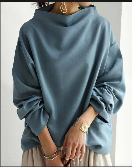 B Bliss™ | Haut en tricot doux à col montant