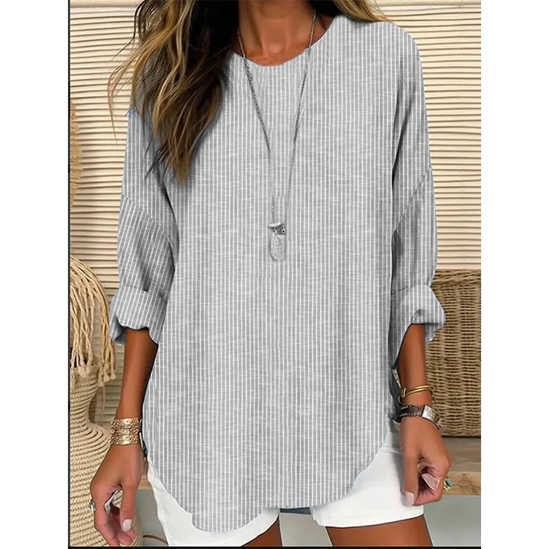 B Bliss™ | Blouse rayée tendance