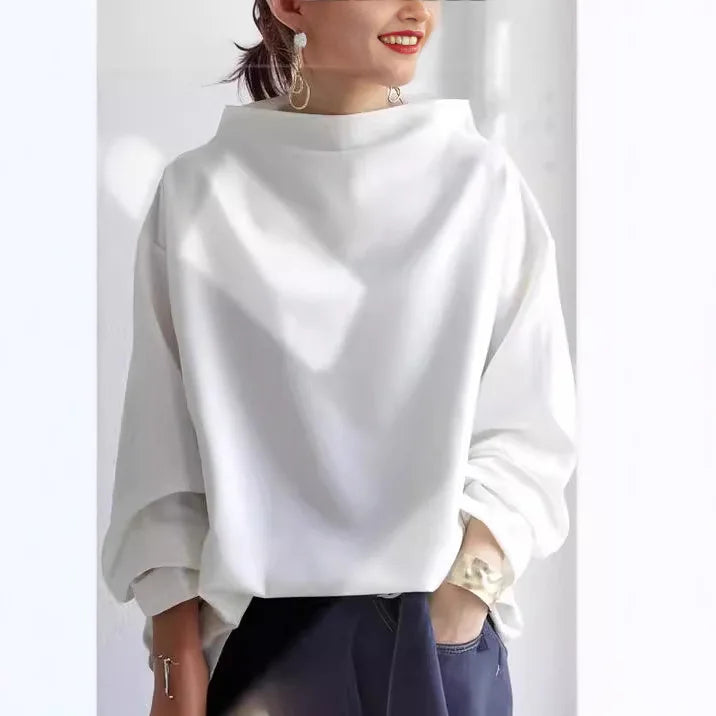 B Bliss™ | Haut en tricot doux à col montant