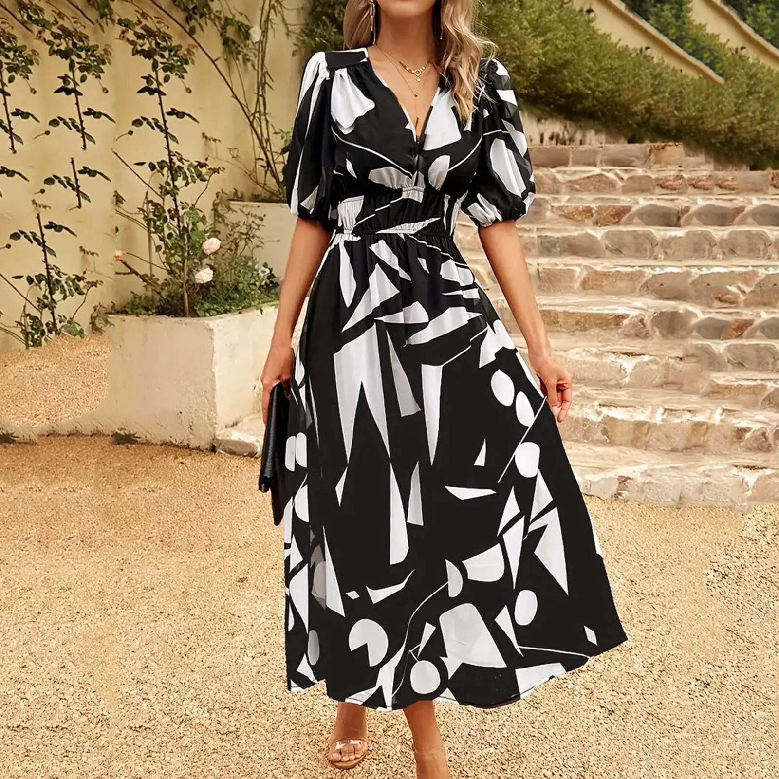 B Bliss™ | Robe midi légère à motifs floraux