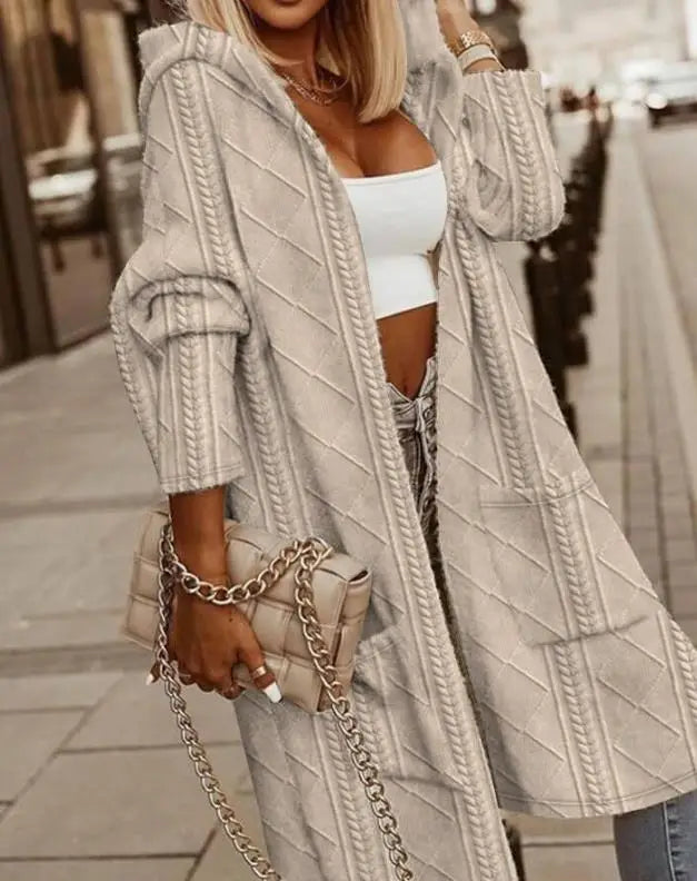 B Bliss™ | Gilet long avec capuche
