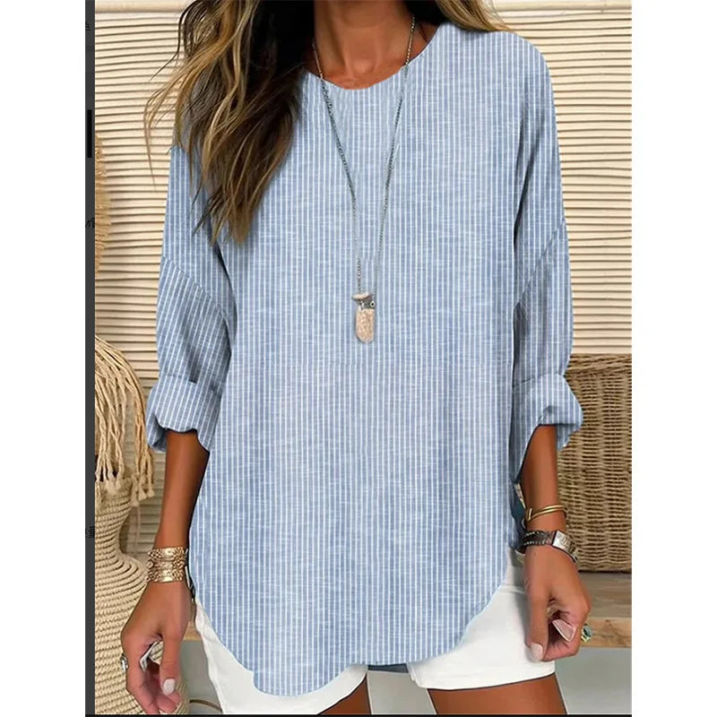 B Bliss™ | Blouse rayée tendance